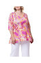 Women's Plus Size Oasis V-Neck Tunic Top