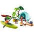 PLAYMOBIL Camping With Bonfire Construction Game