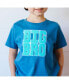 Little and Big Boys Big Bro Patch Short Sleeve T-Shirt