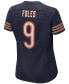 Women's Nick Foles Navy Chicago Bears Game Jersey