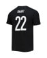 Men's Serge Gnabry Black Bayern Munich Amplifier Name and Number T-shirt