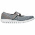 Propet Travelactiv Mary Jane Walking Womens Grey Sneakers Athletic Shoes W5103-