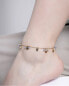 Delicate gold-plated leg chain with pendants Kiss 14170T01013