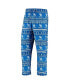 Комплект пижамы Concepts Sport Royal Kentucky Wildcats Ugly Sweater Knit Long Sleeve Top and Pant Set