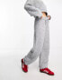 ASOS DESIGN knitted jogger in grey co-ord