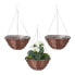 Blumenampel 30cm 3er Set