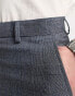 Ben Sherman wedding suit trousers in grey check