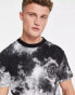 Versace Jeans Couture space print t-shirt in black