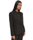 Karl Lagerfeld Women's Notched Lapel One Button Blazer