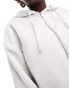 Cotton On relaxed zip front hoodie in vintage white