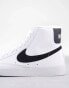 Nike Blazer Mid '77 trainers in white and black - WHITE