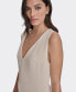 Petite V-Neck Sleeveless Top