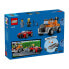 LEGO Truck Crane And Sports Car Repair Construction Game