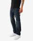 Men's Ricky No Flap Big T Painted Horseshoe Straight Jean