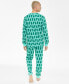 Family Pajamas Men's 2-Pc. Trees Cotton Family Matching Christmas Pajamas, Created for Macy's