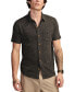 Men's Linen Short Sleeve Button Down Shirt