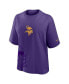 Women's Purple Minnesota Vikings Boxy T-Shirt