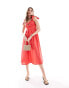 Never Fully Dressed Elspeth midaxi dress in red