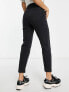 Bershka Petite comfort fit mom jean in black