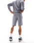 Armani Exchange large logo sweat shorts in grey marl CO-ORD