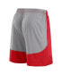 Men's Red/Gray Los Angeles Angels Go Hard Shorts