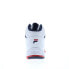 Fila Spitfire 1BM01817-125 Mens White Synthetic Lifestyle Sneakers Shoes