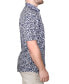 Men's Printed Short-Sleeve Woven Shirt