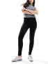 ONLY Royal regular waist skinny jeans in black