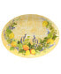 Certified Lemon Zest 2 Piece Melamine Platter Set