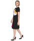 Women's Colorblocked A-Line Dress