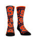 Men's and Women's Socks Syracuse Orange Allover Logo and Paint Crew Socks