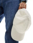 Accessorize cotton baseball cap in cream