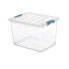 DOMO PACK LIVING Katla Transparent Box With Handles 20l