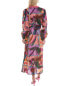 Bella Tu Bird Caftan Women's Purple Xs