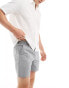 Jack & Jones chino shorts withdrawstring waist shorts in grey