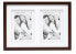 Deknudt S65KQ2 - Carton,Wood - Brown - Multi picture frame - 10 x 15 cm - Rectangular - 340 mm