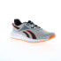 Reebok Lite Plus 3 Mens Gray Canvas Lace Up Athletic Running Shoes 8