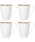 Contempo Luxe Mugs, Set of 4