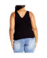 Plus Size Sammie V-neck Top