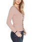 Women's Tipped Textured-Stich Cardigan Sweater