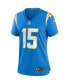 Women's Jalen Guyton Powder Blue Los Angeles Chargers Game Player Jersey