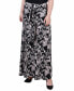 Plus Size Maxi with Sash Waist Tie Skirt