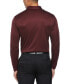 Men's Mini Jacquard Long Sleeve Golf Polo Shirt