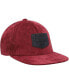 Men's Maroon Fixated Snapback Hat