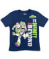 Pixar Toy Story Woody Buzz Lightyear Bo Peep Rex Athletic T-Shirt Mesh Shorts Outfit Set Infant to Little Kid