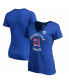 Women's Joel Embiid Royal Philadelphia 76ers Notable T-shirt