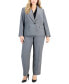 Костюм Le Suit Shawl-Collar Pantsuit