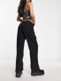 Reclaimed Vintage low rise 90's straight trouser in black