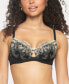 Women's Aura Embroidered Overlay Demi Bra