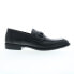 Bruno Magli Romano MB4ROMA0 Mens Black Loafers & Slip Ons Casual Shoes